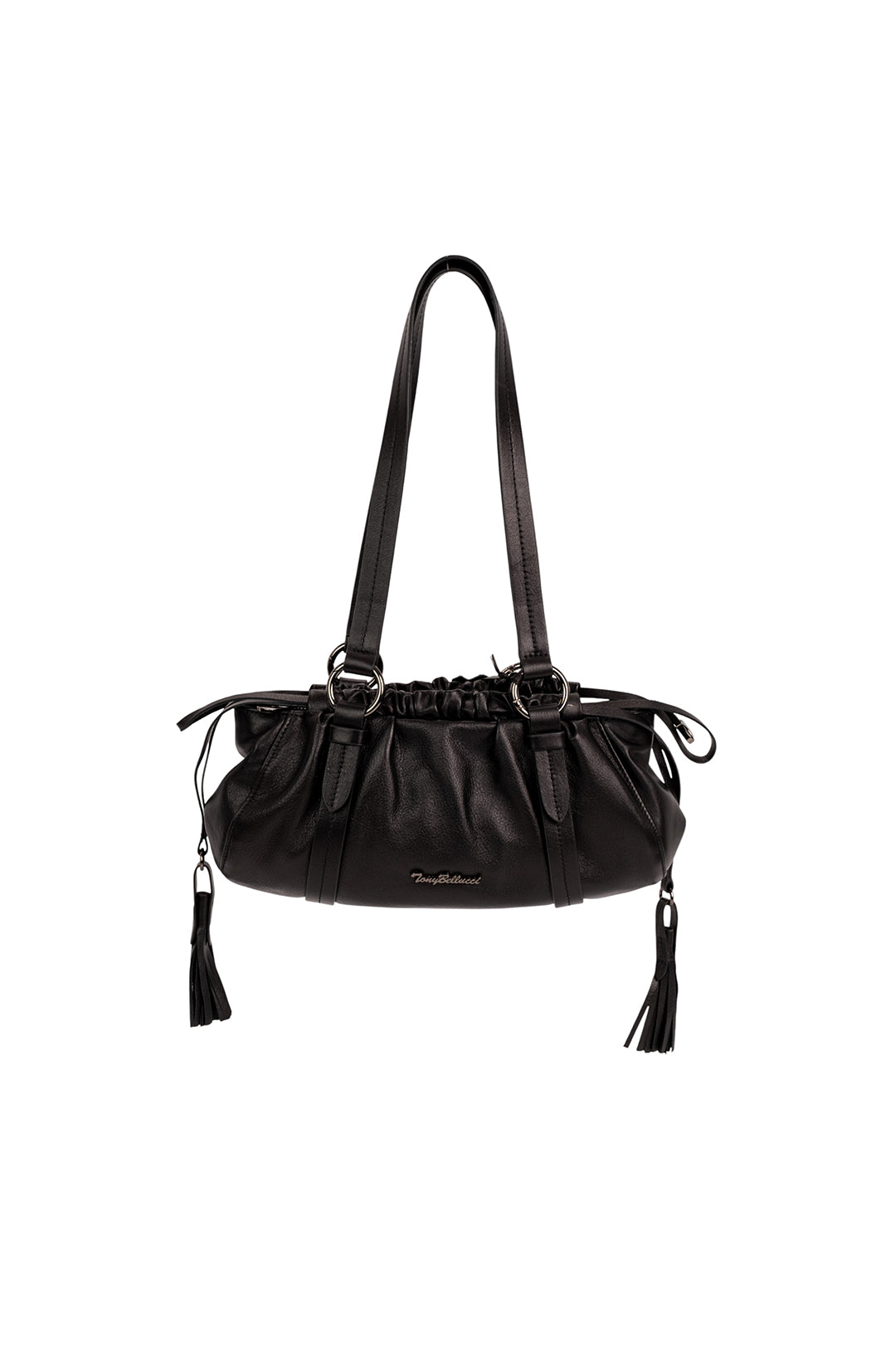 Selis Siyah Deri Çanta