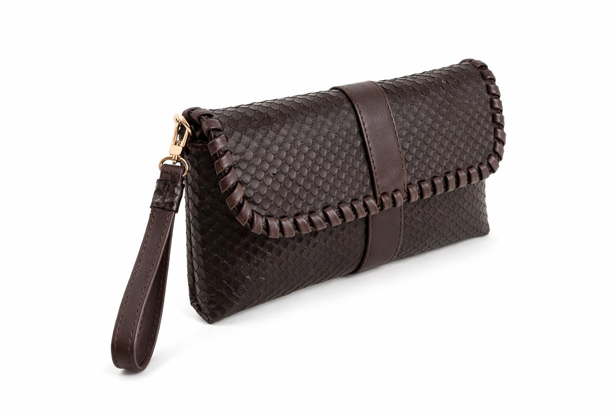 Verona Clutch Kahve Çanta