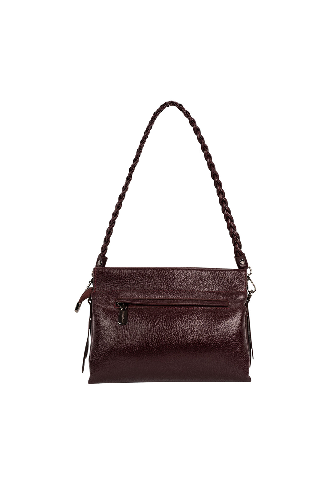 Aurelia Bordo Deri Çanta