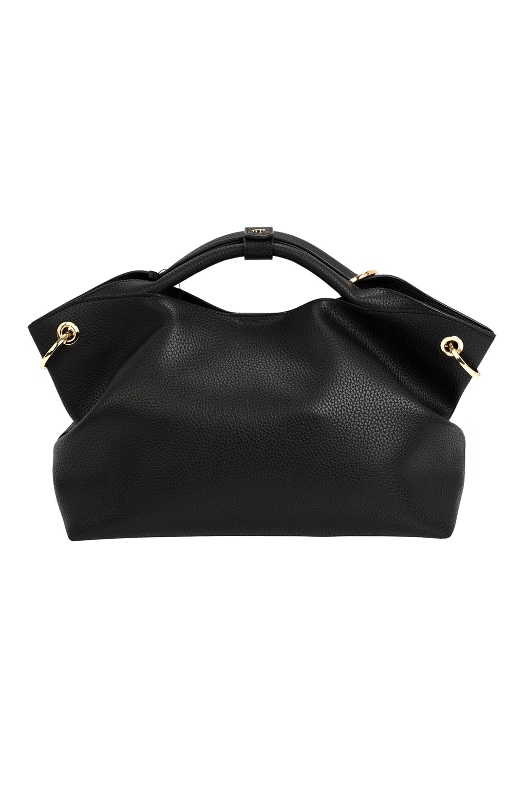 Tina Maxi Siyah Aksesuar Detaylı Çanta