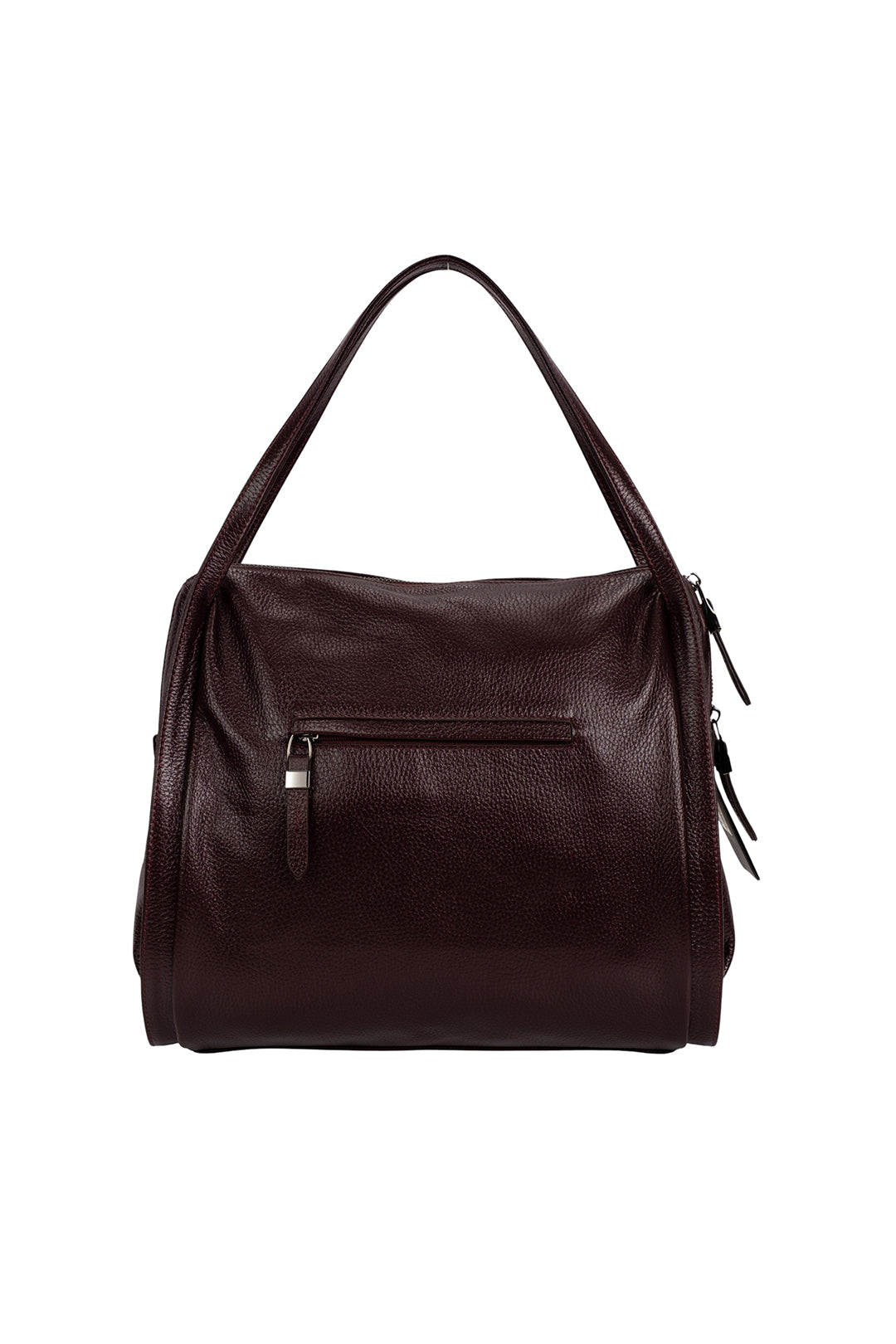 Karmen Bordo Deri Çanta