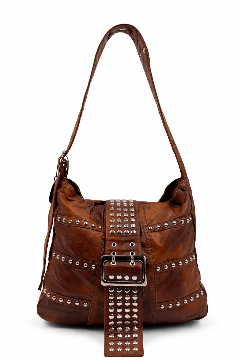 Cool Girl Bag Vintage Kahverengi Çanta