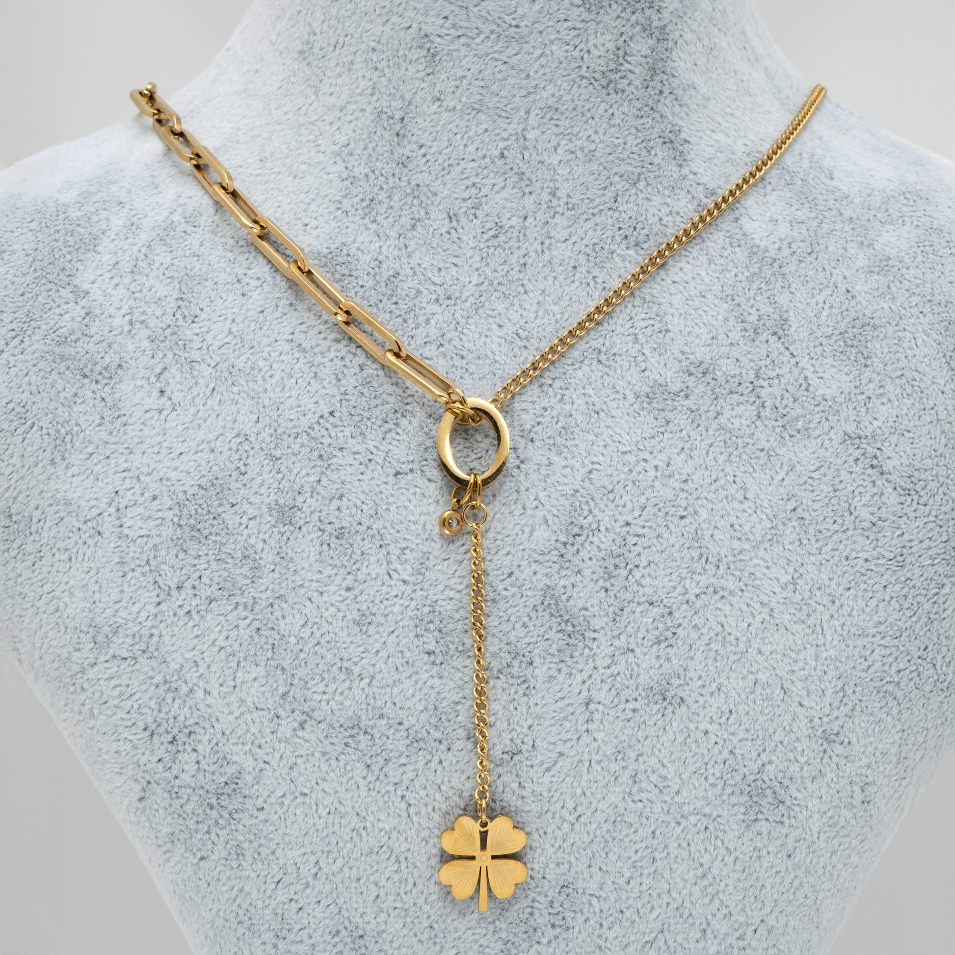 Lucky Link Gold Kolye