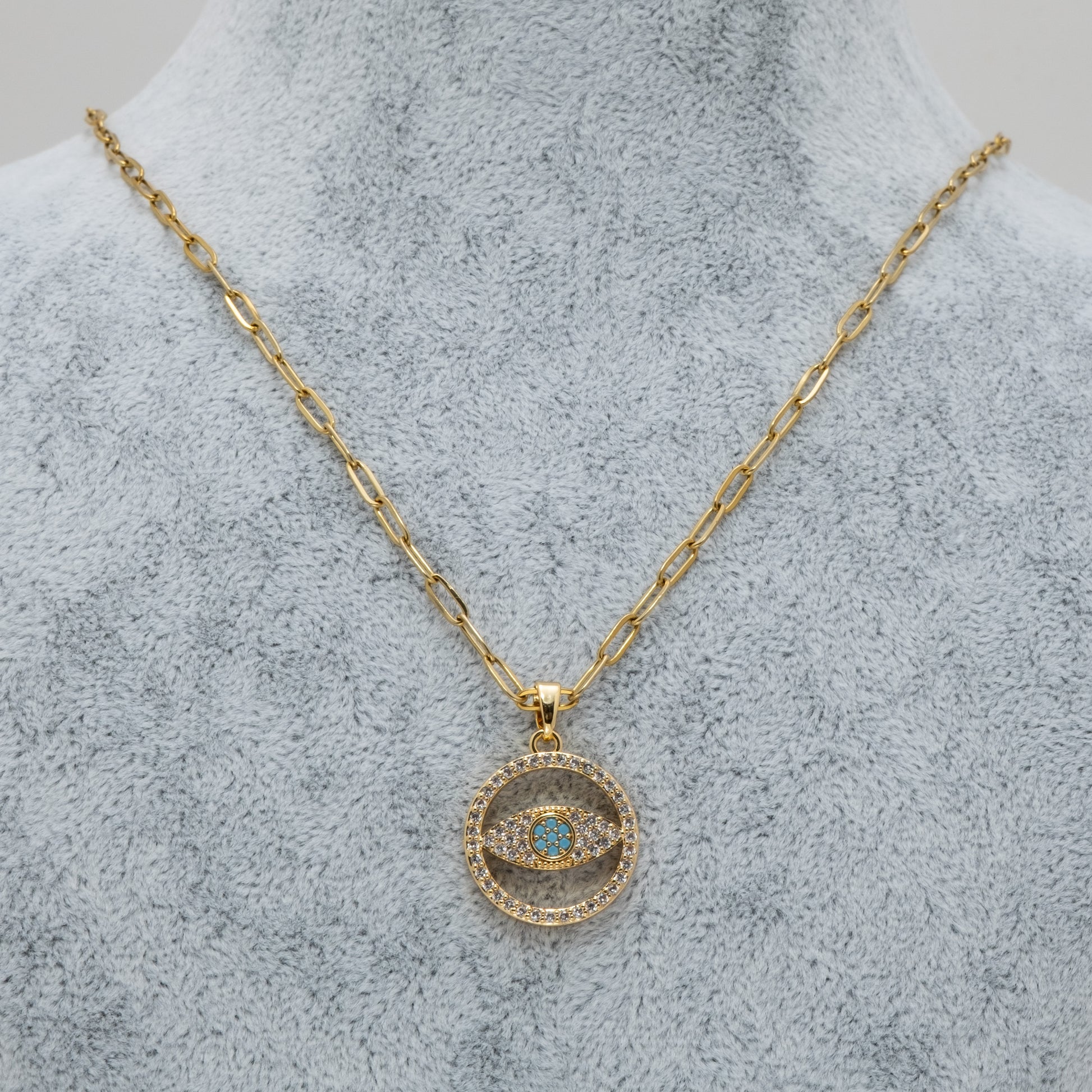 Turquoise Taşlı Kolye