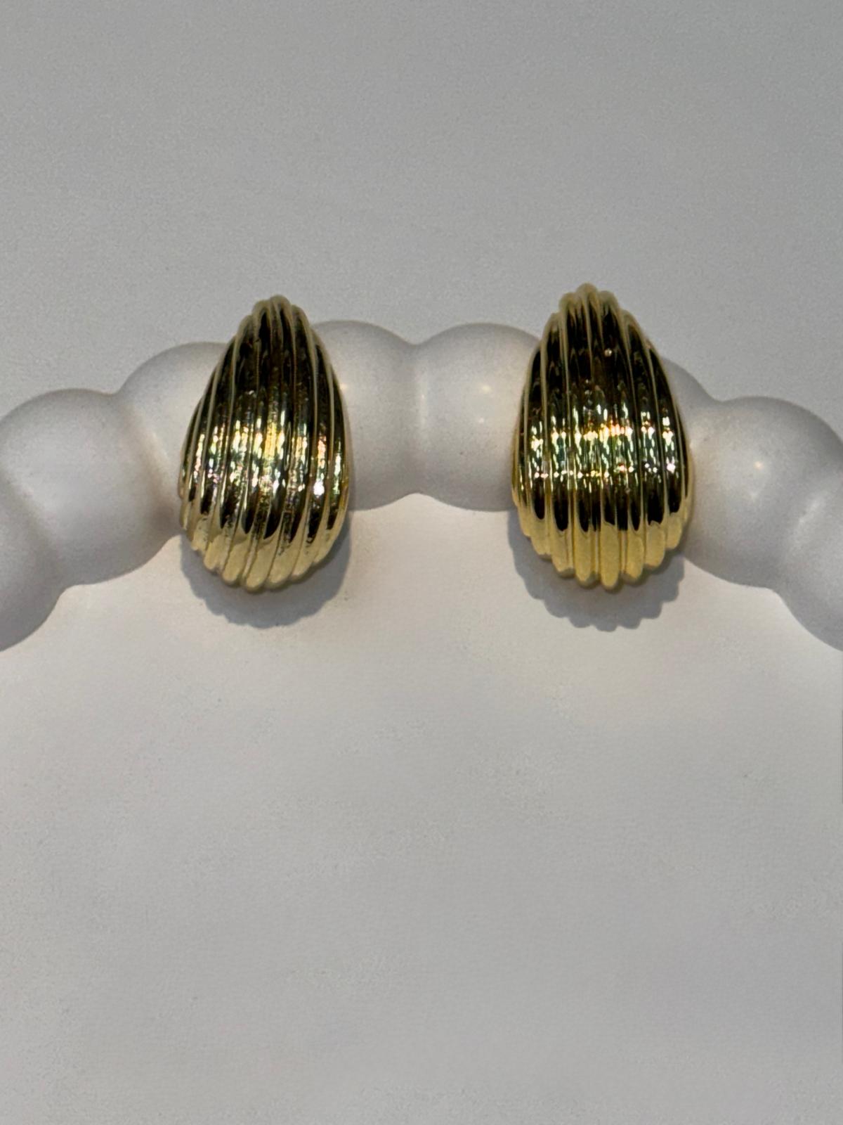 Roundie VIP Gold Küpe(14k)
