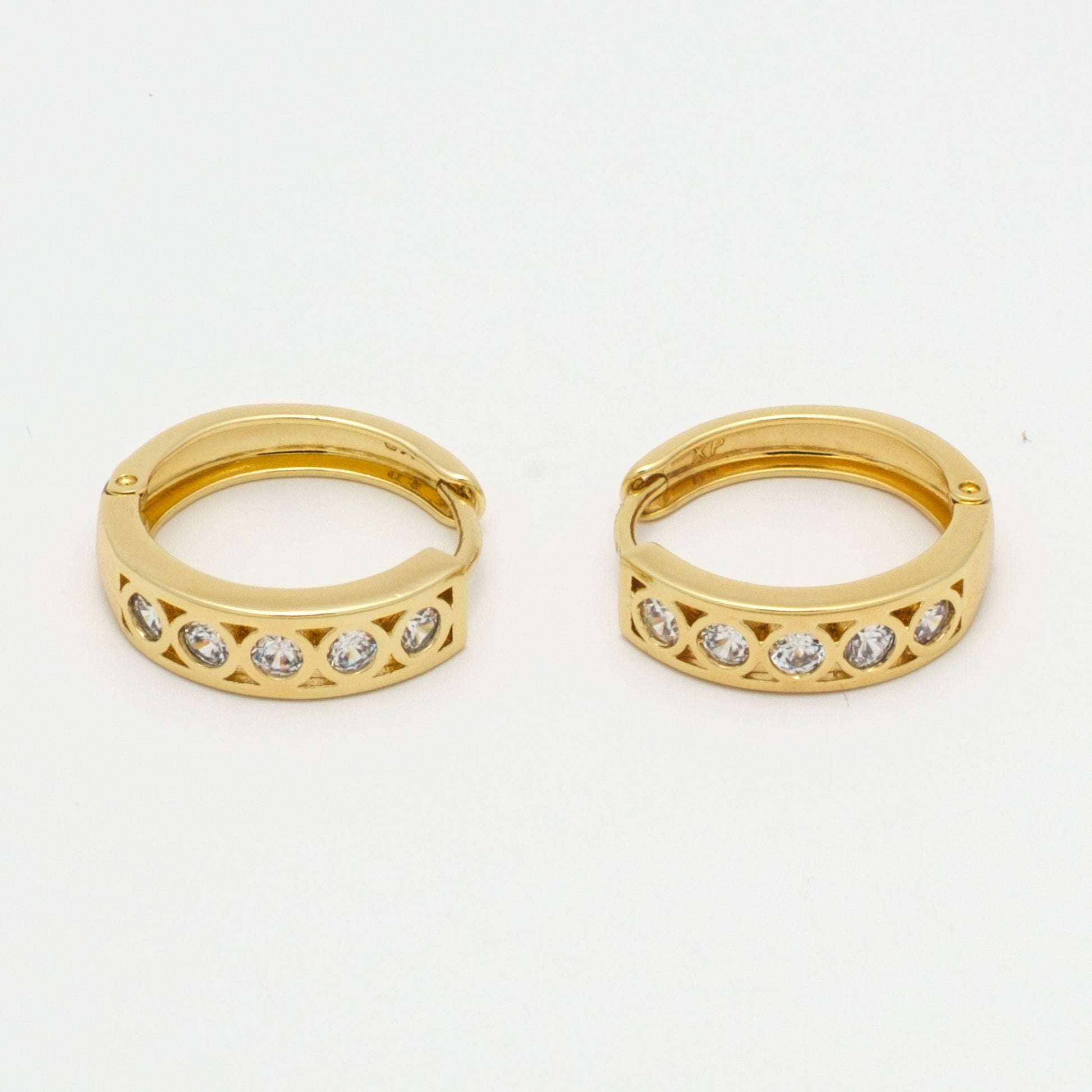 Moon Chircle VIP Gold Küpe(14k)