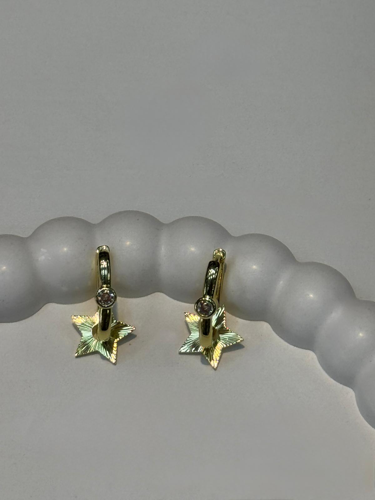 Nova Beam VIP Gold Küpe(14k)