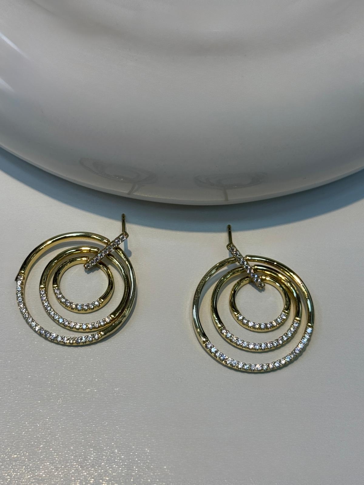 Starlit VIP Gold Küpe(14k)