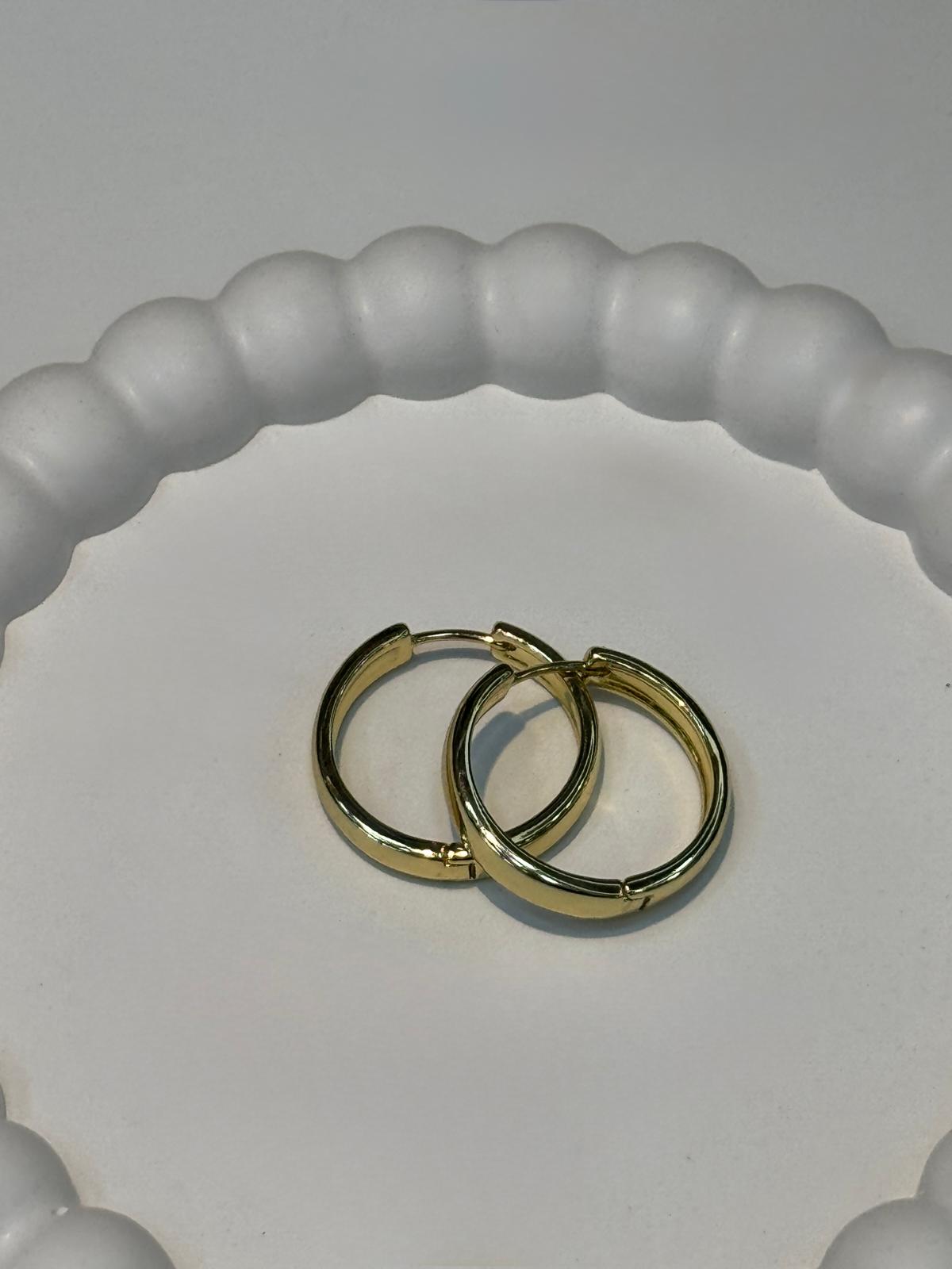 Sun Ring VIP Gold Küpe(14k)