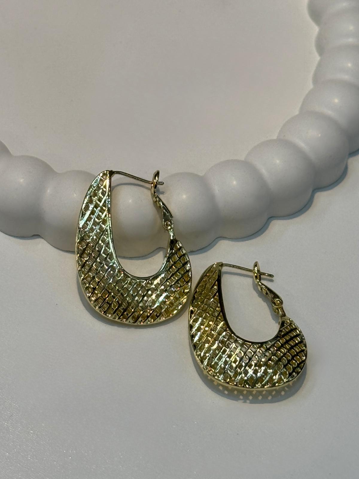 Auric Drop VIP Gold Küpe(14k)