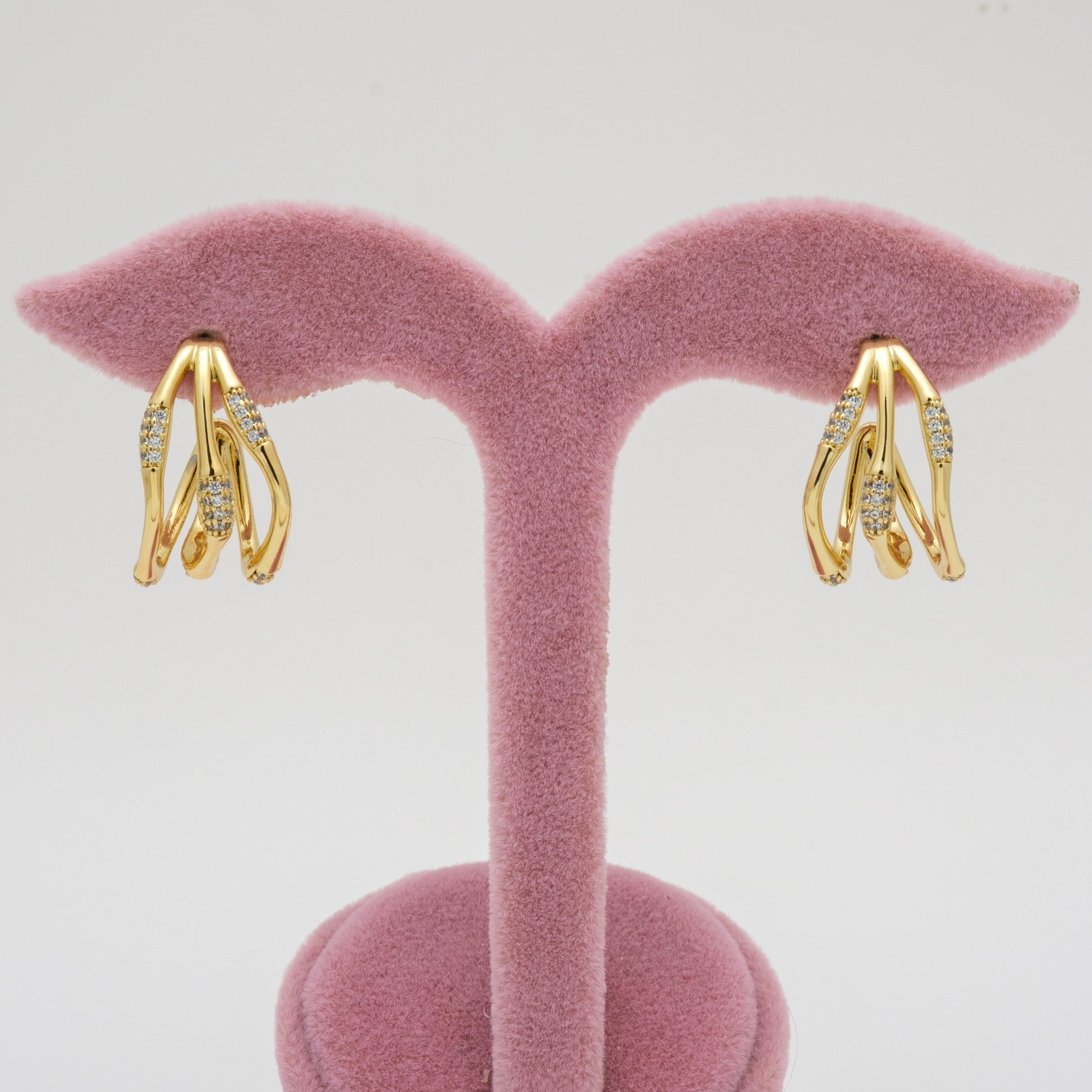 Artctic Round VIP Gold Küpe(14k)