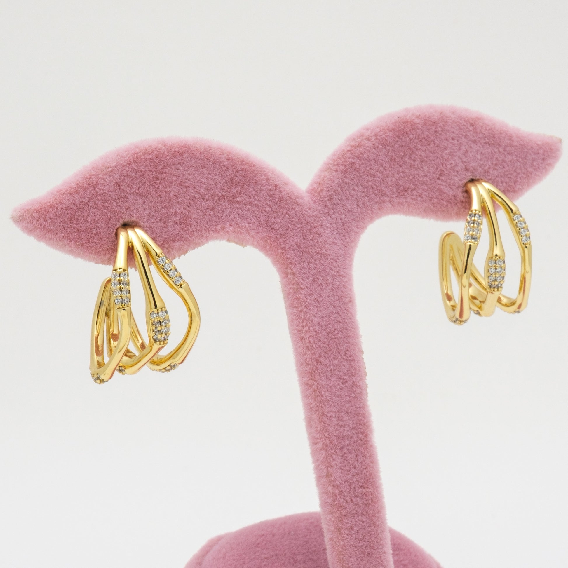 Artctic Round VIP Gold Küpe(14k)