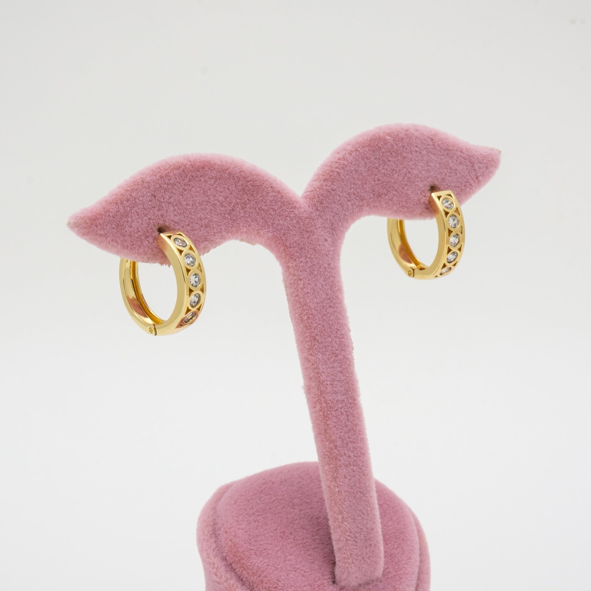 Moon Chircle VIP Gold Küpe(14k)