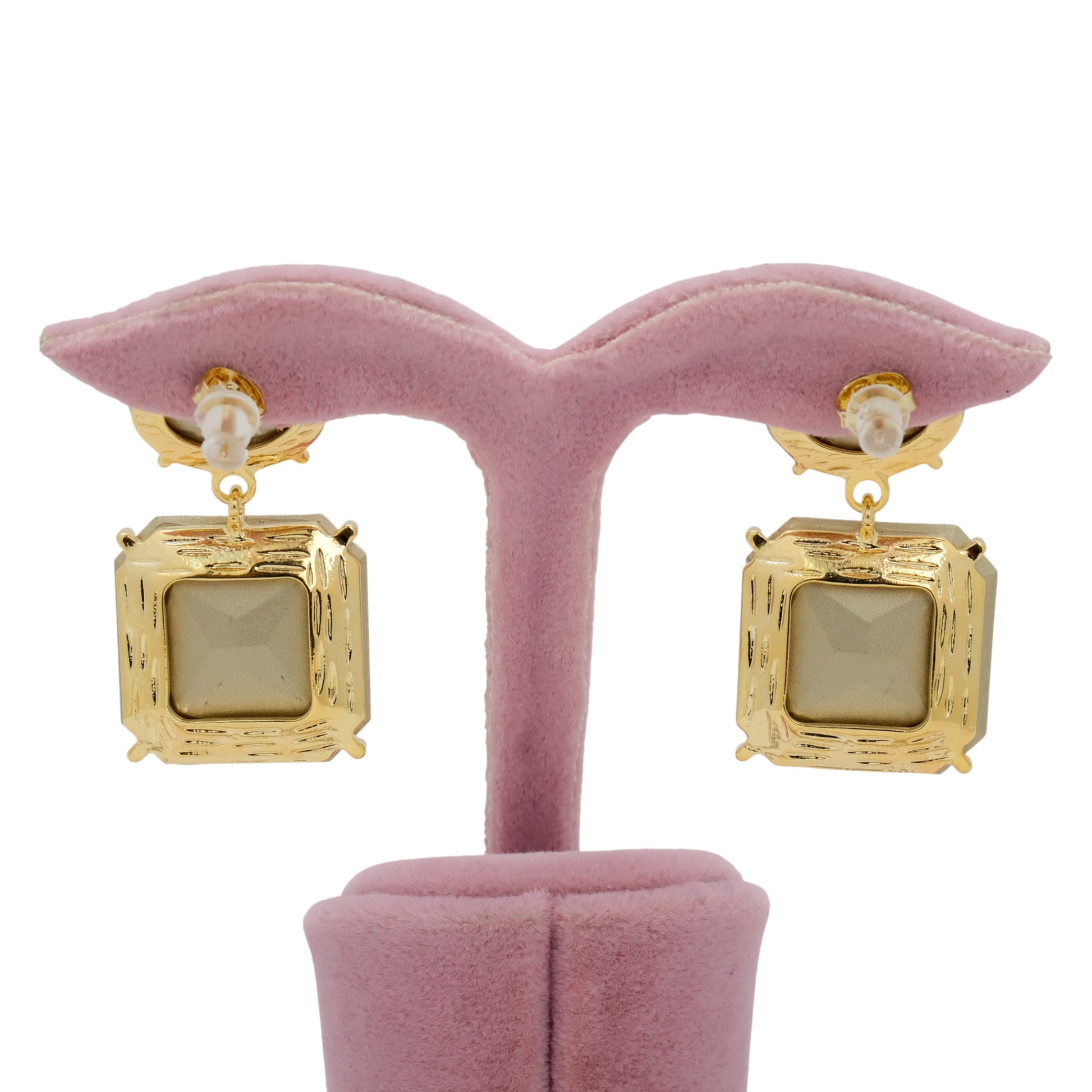 Elmasya Çelik Küpe