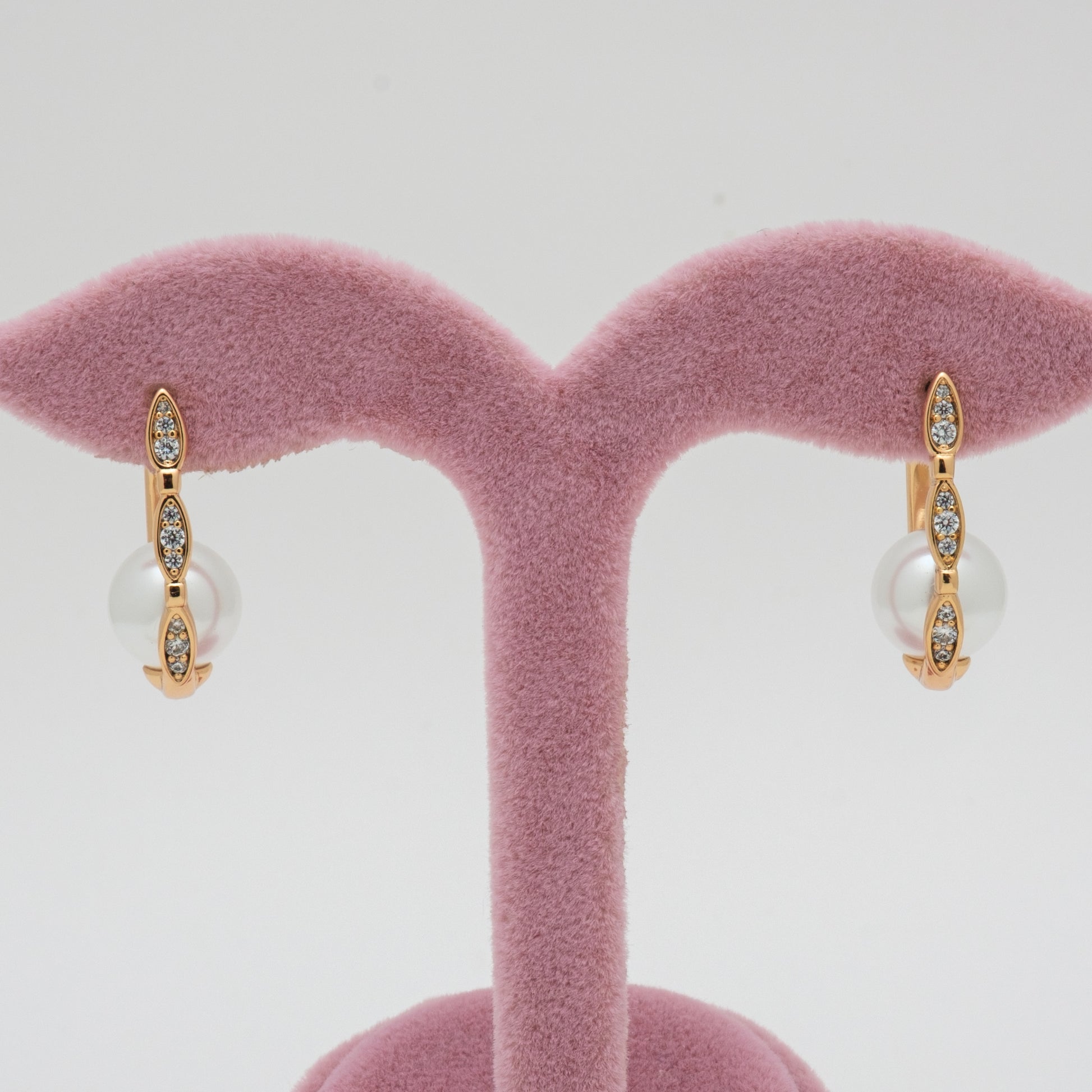 Green Luxe VIP Rose Küpe