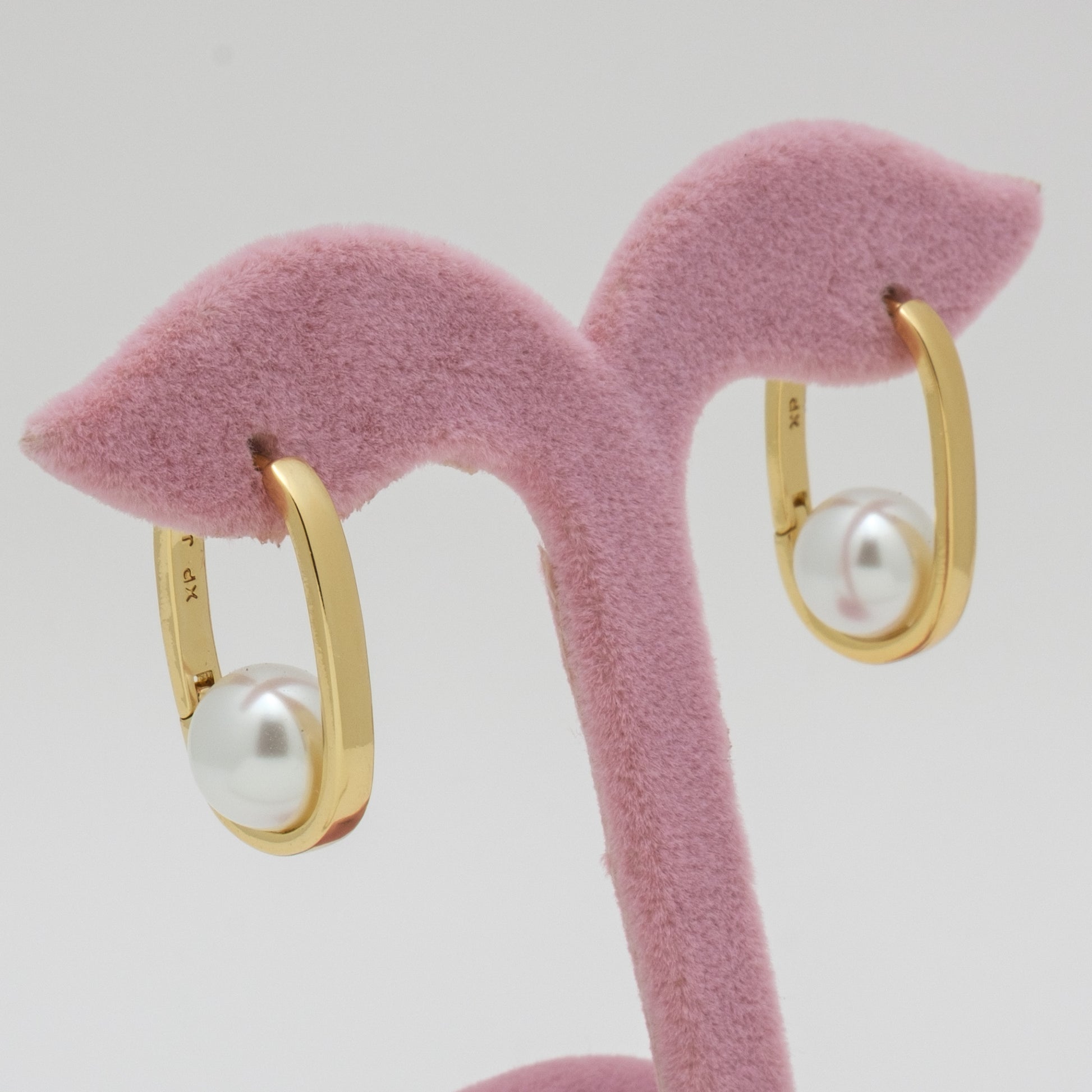 Pink Bloom VIP Gold Küpe(14k)