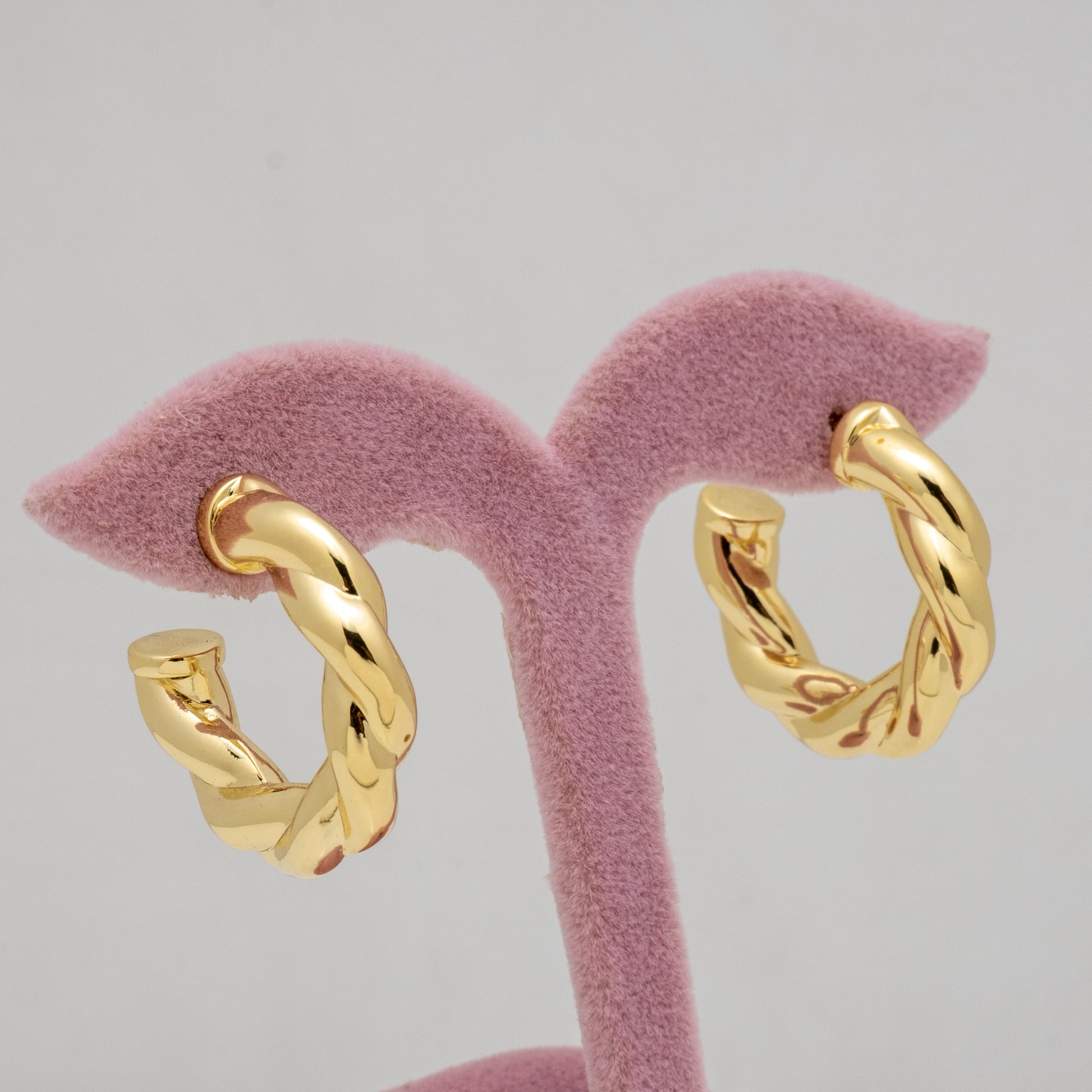 Aura Twist Gold Küpe(14k)