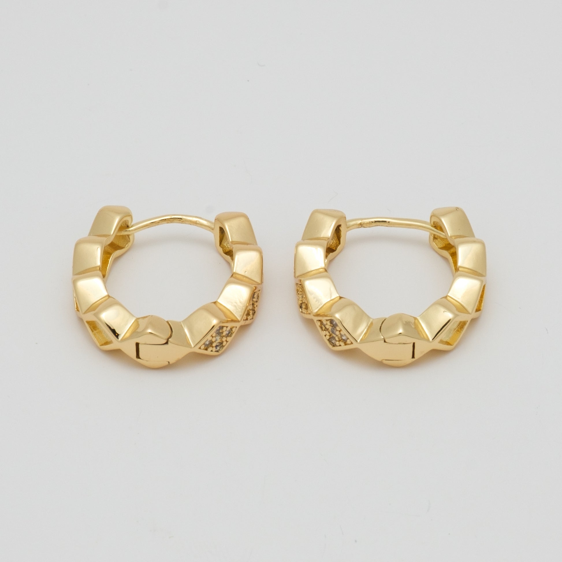 Luna Ring VIP Gold Küpe(14k)